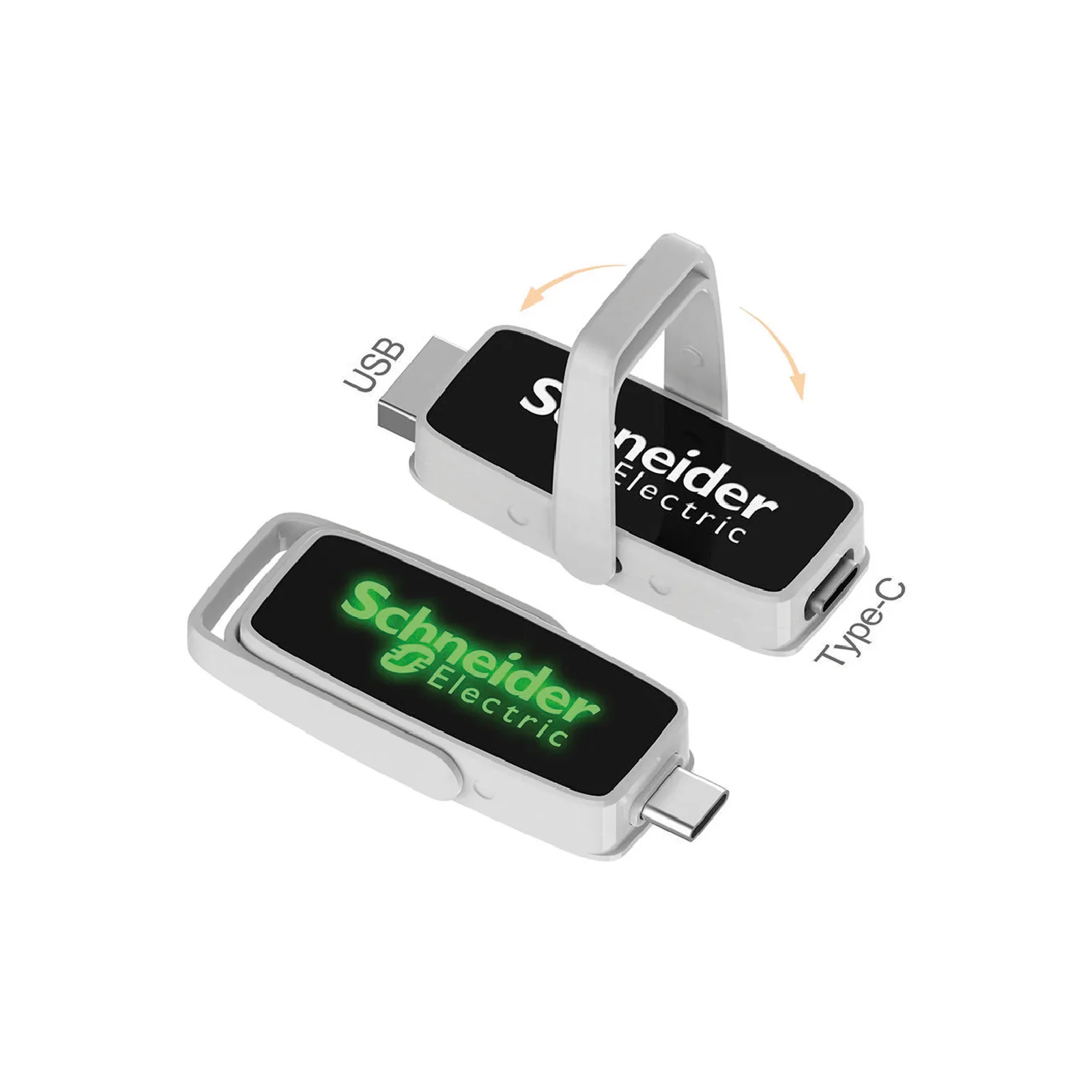 Ahlat 32 GB Type-C OTG Işıklı USB Bellek – görsel 2