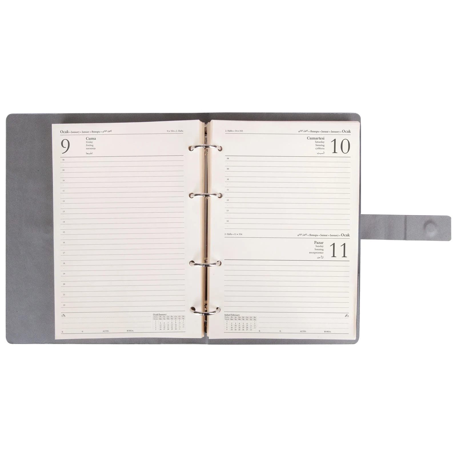 Birlik Organizer Ajanda (17,5x22,5cm) – görsel 2